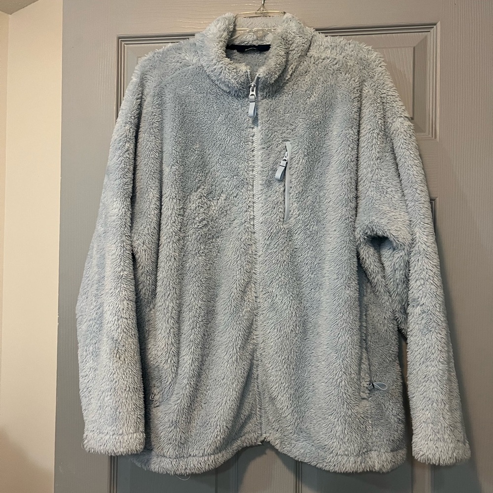 Lands' End light blue Fleece Jacket